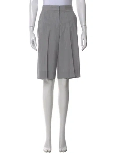 Pre-owned Stella Mccartney Wool Shorts In Gray