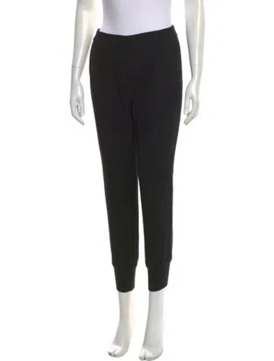 Pre-owned Stella Mccartney Wool Skinny Leg Pants In Black