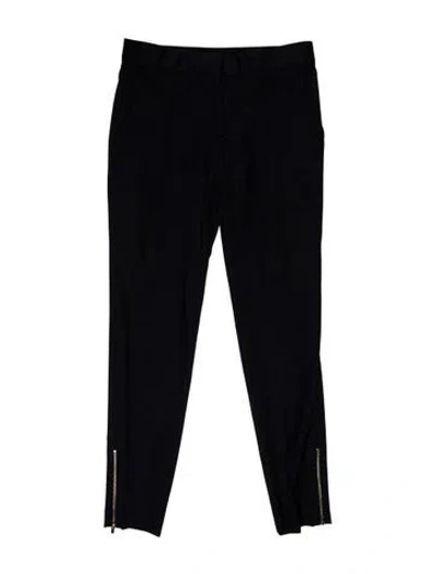 Pre-owned Stella Mccartney Wool Skinny Leg Pants In Blue