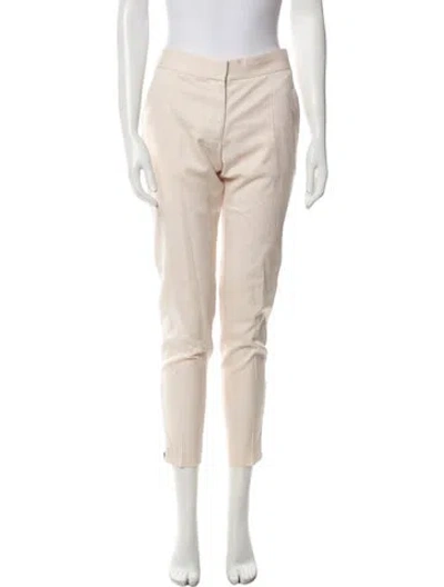 Pre-owned Stella Mccartney Wool Skinny Leg Pants In Neutral