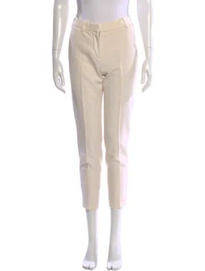 Pre-owned Stella Mccartney Wool Skinny Leg Pants In Neutral