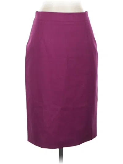 Pre-owned Stella Mccartney Wool Skirt In Purple