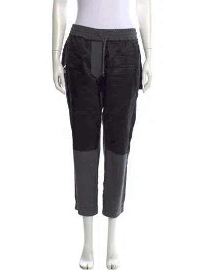 Pre-owned Stella Mccartney Wool Straight Leg Pants In Black