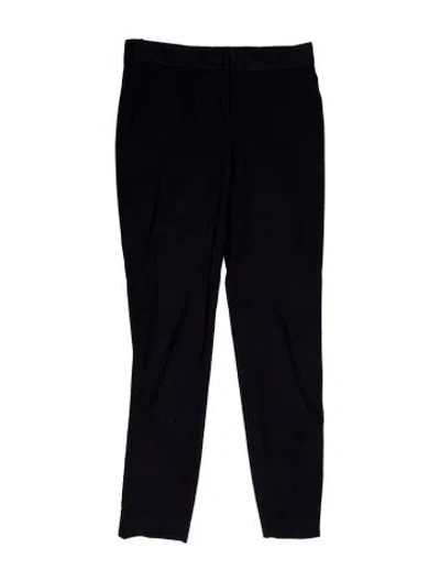 Pre-owned Stella Mccartney Wool Straight Leg Pants In Blue