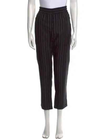 Pre-owned Stella Mccartney Wool Straight Leg Pants W/ Tags In Black