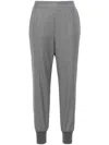 STELLA MCCARTNEY WOOL TAPERED TROUSERS