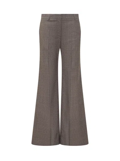 Stella Mccartney Wool Trousers In Purple