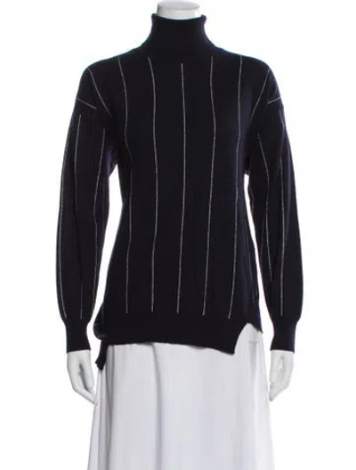 Pre-owned Stella Mccartney Wool Turtleneck Sweater In Gray