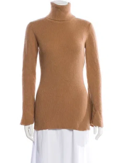 Pre-owned Stella Mccartney Wool Turtleneck Sweater In Neutral