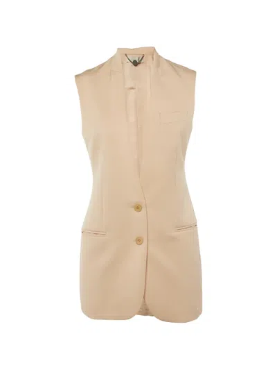 Pre-owned Stella Mccartney Wool Vest In Neutral