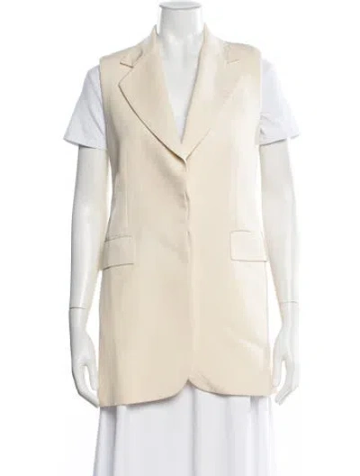Pre-owned Stella Mccartney Wool Vest In Neutral