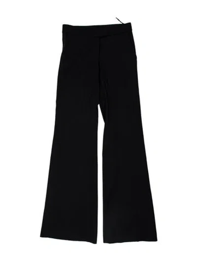 Pre-owned Stella Mccartney Wool Wide Leg Pants In Blue