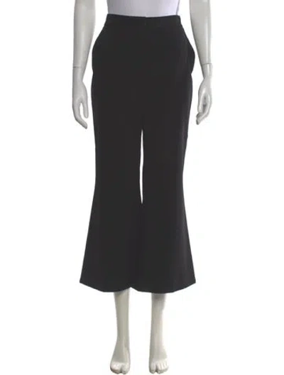 Pre-owned Stella Mccartney Wool Wide Leg Pants In Gray