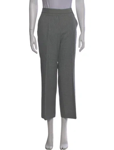 Pre-owned Stella Mccartney Wool Wide Leg Pants In Gray