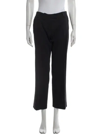 Pre-owned Stella Mccartney Wool Wide Leg Pants In Gray