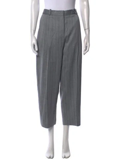 Pre-owned Stella Mccartney Wool Wide Leg Pants W/ Tags In Grey