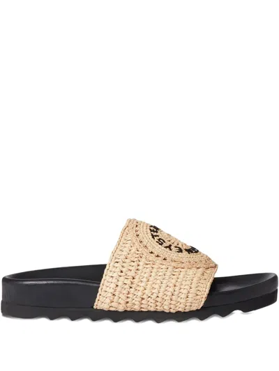 STELLA MCCARTNEY WOVEN SLIDES