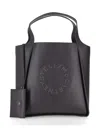 Stella Mccartney Logo Tote Bag In Gray