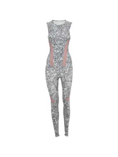 Pre-owned Stella Mccartney X Adidas Crew-neck Tank Top And Leggings Set In Gray