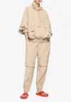 Stella Mccartney X Adidas Three Stripes Track Pants In Beige