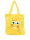 Stella Mccartney X Nickelodeon Spongebob Tote Bag In Yellow