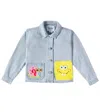 Stella Mccartney X Spongebob Jacke Aus Denim In Blau