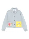 Stella Mccartney X Spongebob Squarepants Denim Jacket In Blue