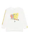 Stella Mccartney X Spongebob Squarepants Printed T-shirt In White