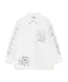 Stella Mccartney X Spongebob Striped Shirt In White