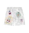 Stella Mccartney X Spongebob Squarepants Printed Shorts In Grey