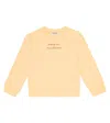 Stella Mccartney X Yoshimoto Nara Cotton Sweatshirt In Albicocca