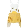 STELLA MCCARTNEY YELLOW DRESS FOR GIRL WITH BEES