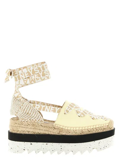 Stella Mccartney Gaia Wedges Yellow