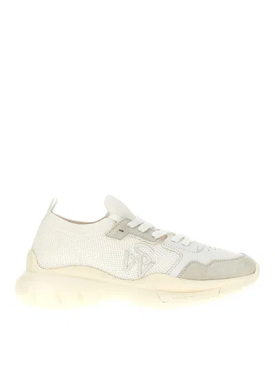 Stella Mccartney Knit Sneakers In White