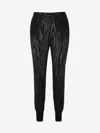 STELLA MCCARTNEY STELLA MCCARTNEY ZEBRA TEXTURED JOGGERS