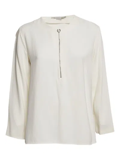 Pre-owned Stella Mccartney Zipped Blouse In Neutral