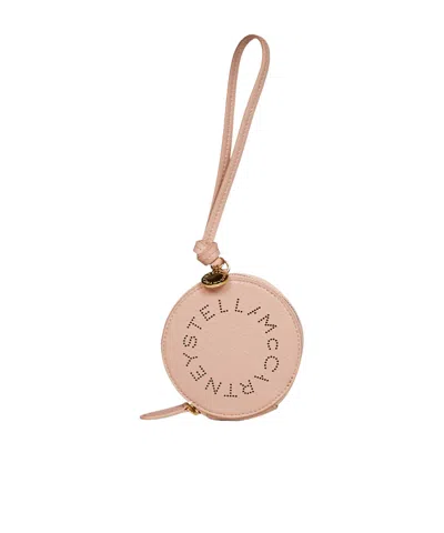 Stella Mccartney Zipper Coin Purse In Brown