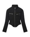 Stella Mccartney Zipper Jacket In Black