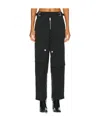 Stella Mccartney Zipper Pocket Casual Pants In Black