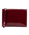 Stella Mccartney Zippered Clutch In Red