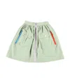 Stella Mccartney Pockets Skirt In White