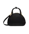 Stella Mccartney Zippered Shoulder Bag In Black