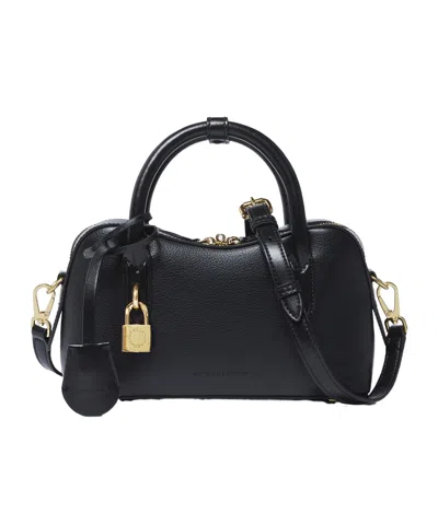 Stella Mccartney Zippered Shoulder Bag In Black