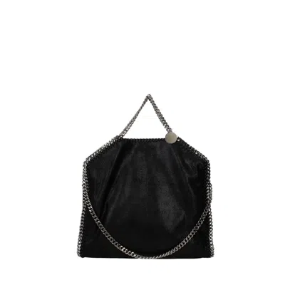 Stella Mccartney Falabella Fold-over Tote Bag In Black