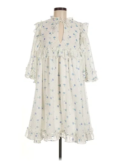 Pre-owned Stella Nova Casual Dress In Ivory