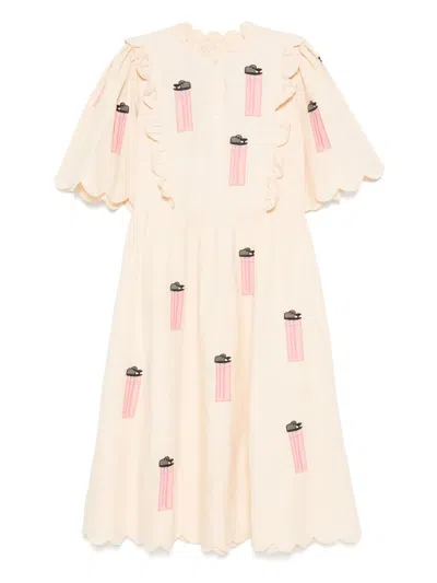 Stella Nova Graphic-print Midi Dress