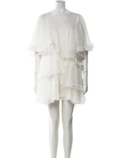 Pre-owned Stella Nova Mini Dress In White