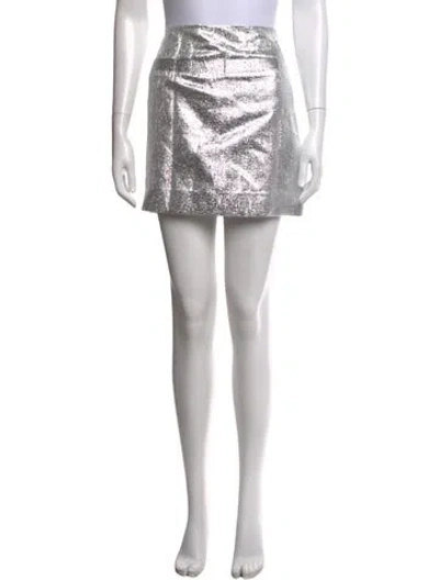 Pre-owned Stella Nova Patterned Mini Skirt W/ Tags In Multicolor