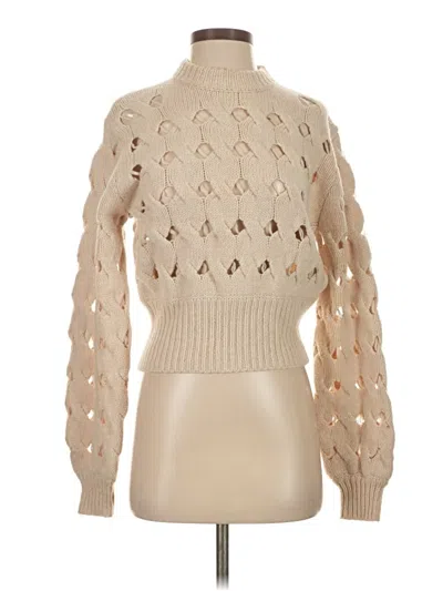 Pre-owned Stella Nova Wool Pullover Sweater In Tan