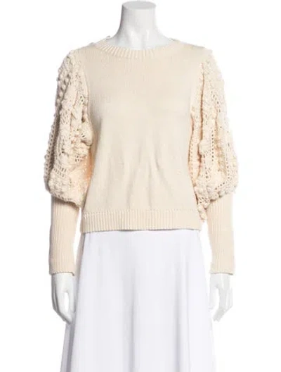 Pre-owned Stella Pardo Crew Neck Sweater In Neutral